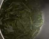 A picture of step 1 of Palak Paneer.