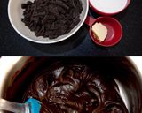 A picture of step 2 of Eggless Wholewheat Death by Chocolate Cake.