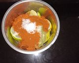 A picture of step 3 of Lemon chutney.