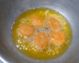 A picture of step 3 of Balushahi or Badhusha.