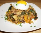 Foto del paso 4 de la receta: CHARQUICÁN DE CHANCHO CON CHAMPIÑONES. JON STYLE