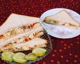 A picture of step 4 of Vegetable Sandwich.