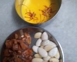 A picture of step 1 of Badam-Makhhana Kheer(calcium rich).