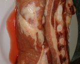 Foto del paso 1 de la receta: Pechito con manta a la barbacoa