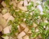 Húsgombóc karalábészószban recept fázis 2 fotója