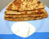 A picture of step 6 of Mixed veg paratha.