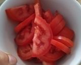 Une image de l'étape 3 de Salade de tomate aux graines.