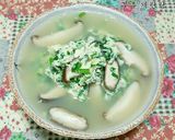 Hình bước làm 6 của món Canh Hẹ Trứng 부추 계란탕