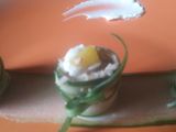 Rollitos de pepino con atún queso crema