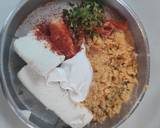 Tandoori stuffed capsicum & Tomato recipe step 2 photo