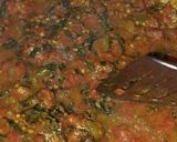 A picture of step 3 of Methi daal.