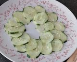 Foto del paso 7 de la receta: Carpaccio de pepino y Mozzarella