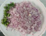 A picture of step 2 of Chicken mince Turkish kababs Indian style with curd chutney raita.