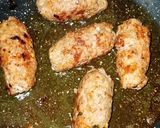 A picture of step 5 of Beef Seekh kabab.