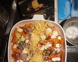 A picture of step 1 of Nacho schotel.