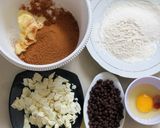 Foto langkah ke 1 dari resep Chewy Chocolate Cookies ala New York Times -trial 1-.