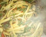 A picture of step 1 of Barilla spag.