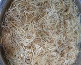 Hình bước làm 1 của món Chè Xu Xoa, Sương Sáo, Hạt Lựu Cốt Dừa