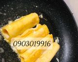 Hình bước làm 3 của món Món cho bé : Sandwich cuộn