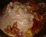 A picture of step 3 of Chicken qorma.