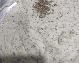A picture of step 5 of Black gram vada.