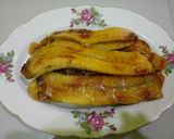 Foto langkah ke 4 dari resep Pisang Bakar Coklat Susu Keju.