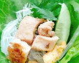 รูปขั้นตอนการทำที่ 9 ของ เมี่ยงไก่ผัดกับผักสด