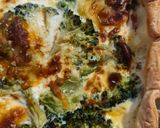 Une image de l'étape 8 de Quiche aux Brocolis.