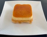 A picture of step 4 of Flan Cake.