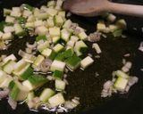 A picture of step 2 of Risotto di spada e zafferano swordfish and saffron risotto.