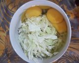 Foto langkah ke 2 dari resep Telur Dadar Gulung Okonomiyaki.