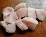 รูปขั้นตอนการทำที่ 1 ของ Chicken Tikka คีโต
