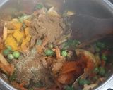 इंस्टेंट कुकर वेज बिरयानी (instant cooker veg biryani recipe in Hindi) रेसिपी चरण 3 फोटो