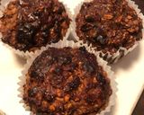 Hình bước làm 4 của món Bánh sô cô la chuối muffin yến mạch Eat Clean