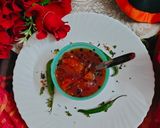 A picture of step 6 of Aam ka Galka(sweet and sour mango pickle).