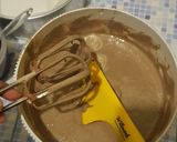Foto langkah ke 4 dari resep Brownies Ketan Hitam Kukus.