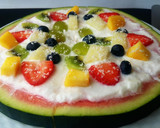 Foto del paso 5 de la receta: Pizza de sandía (fría)
