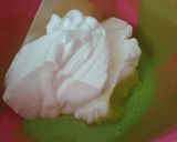Foto langkah ke 4 dari resep Ogura Pandan a.k.a Bolu Jepang Pandan.