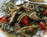 Foto langkah ke 8 dari resep Tumis Daun Ginseng.