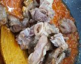 A picture of step 4 of Afghani Mutton Karahi ! 😋.