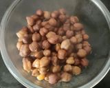A picture of step 1 of Kuttu curry (Kerala sadhya).