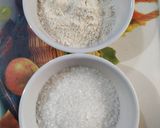 A picture of step 1 of Sattu (Sharbat).