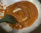 A picture of step 3 of Moongphali Chikki (peanut brittle).