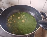 A picture of step 8 of Green Singaporiean Rice.