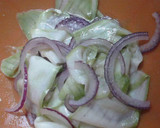 Foto del paso 3 de la receta: Malfatti de tubo de calamar (con salsa de langostinos)