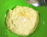A picture of step 4 of Layered Corn Stuffed Dhokla : A Fun Sandwich Twist.