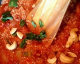 A picture of step 4 of Quinoa porridge In Red Thai Gravy.
