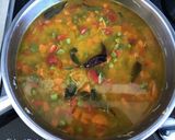 A picture of step 4 of Vegetables Vermicelli Upma.