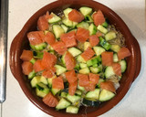 Foto del paso 3 de la receta: Chirashi - sushi cubierto con mariscos