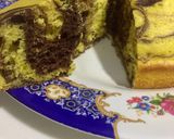 A picture of step 7 of Marble cake.